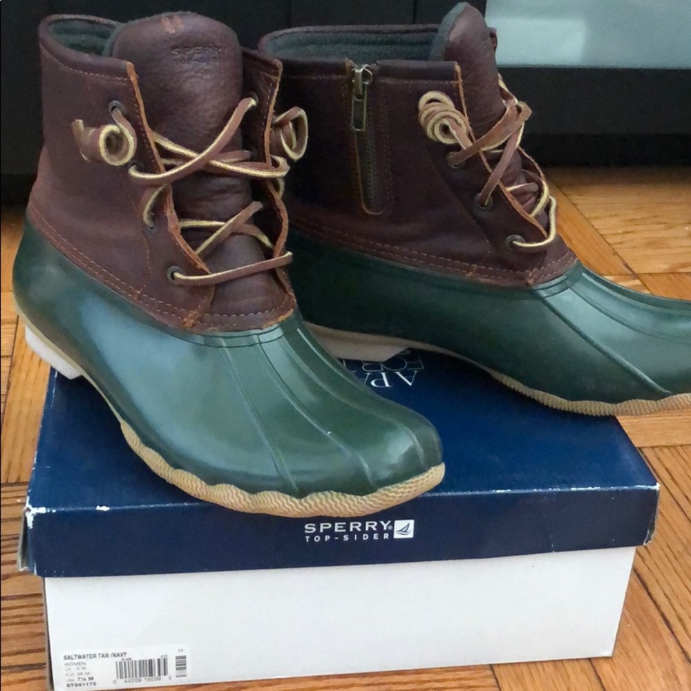 Fleece Lined Duck Boots